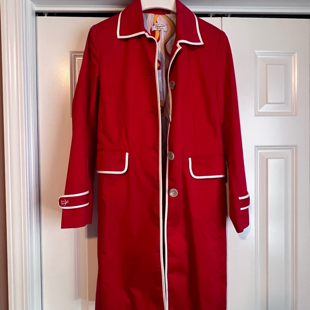 EUC Original Penguin Trench Coat - Sz XS